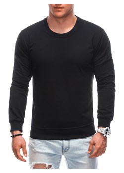 Bluza męska bez kaptura 1667B - czarna ze sklepu Edoti w kategorii Bluzy męskie - zdjęcie 172084825