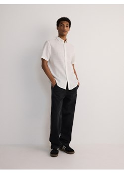Reserved - Koszula regular fit - biały ze sklepu Reserved w kategorii Koszule męskie - zdjęcie 172085959