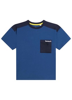 Timberland Koszulka w kolorze niebieskim ze sklepu Limango Polska w kategorii T-shirty chłopięce - zdjęcie 172091926