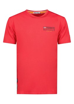 Geographical Norway Koszulka w kolorze czerwonym ze sklepu Limango Polska w kategorii T-shirty męskie - zdjęcie 172092348