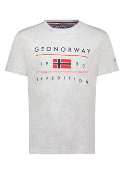 Geographical Norway Koszulka w kolorze szarym ze sklepu Limango Polska w kategorii T-shirty męskie - zdjęcie 172092356