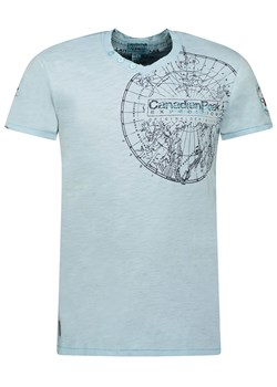 Canadian Peak Koszulka &quot;Jimperableak&quot; w kolorze błękitnym ze sklepu Limango Polska w kategorii T-shirty męskie - zdjęcie 172092609