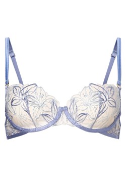 Bluebella Biustonosz damski na fiszbinach - Lilly Kobiety Sztuczne włókno niebieski jednolity ze sklepu vangraaf w kategorii Biustonosze - zdjęcie 172093328