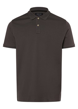 Andrew James Męska koszulka polo Mężczyźni Bawełna antracytowy jednolity ze sklepu vangraaf w kategorii T-shirty męskie - zdjęcie 172093337