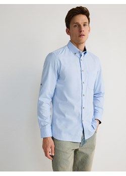 Reserved - Koszula regular fit - jasnoniebieski ze sklepu Reserved w kategorii Koszule męskie - zdjęcie 172094025