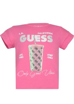 Guess T-shirt | Regular Fit ze sklepu Gomez Fashion Store w kategorii Bluzki dziewczęce - zdjęcie 172095645