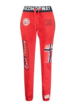 Geographical Norway Spodnie dresowe &quot;Moliere&quot; w kolorze czerwonym ze sklepu Limango Polska w kategorii Spodnie damskie - zdjęcie 172103305