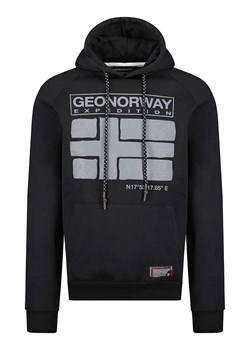 Geographical Norway Bluza &quot;Garice&quot; w kolorze czarnym ze sklepu Limango Polska w kategorii Bluzy męskie - zdjęcie 172103398
