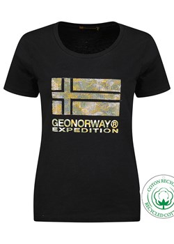 Geographical Norway Koszulka &quot;Jwild&quot; w kolorze czarnym ze sklepu Limango Polska w kategorii Bluzki damskie - zdjęcie 172103406