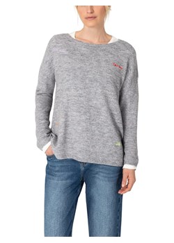 Timezone Sweter w kolorze szarym ze sklepu Limango Polska w kategorii Swetry damskie - zdjęcie 172103846