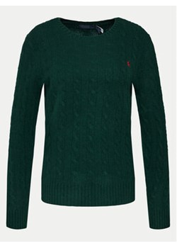 Polo Ralph Lauren Sweter 211910421010 Zielony Regular Fit ze sklepu MODIVO w kategorii Swetry damskie - zdjęcie 172104525