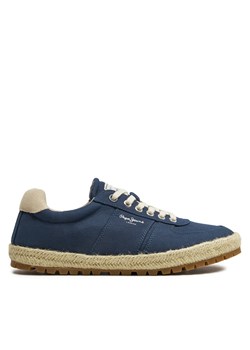 Sneakersy Pepe Jeans Drenan Sporty PMS10323 Washed Navy Blue 576 ze sklepu eobuwie.pl w kategorii Espadryle męskie - zdjęcie 172105247