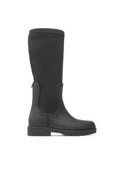 Kalosze Tommy Hilfiger Rain Boot Long Shaft FW0FW07064 Black BDS ze sklepu eobuwie.pl w kategorii Kalosze damskie - zdjęcie 172105389