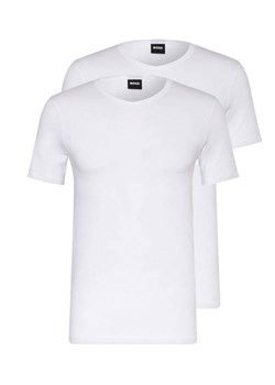 t-shirt męski hugo boss 50495251 100 biały 2-pack ze sklepu Royal Shop w kategorii T-shirty męskie - zdjęcie 172107167