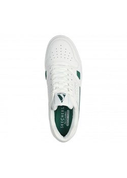 Męskie sneakersy Skechers Koopa Court – Tiebreak - białe ze sklepu Sportstylestory.com w kategorii Buty sportowe męskie - zdjęcie 172107775