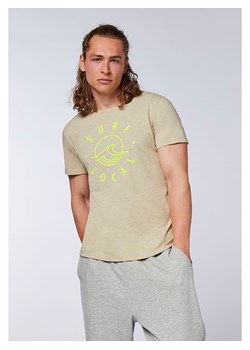 Chiemsee Koszulka &quot;Pedru&quot; w kolorze beżowym ze sklepu Limango Polska w kategorii T-shirty męskie - zdjęcie 172108597
