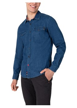 Timezone Koszula dżinsowa - Regular fit - w kolorze niebieskim ze sklepu Limango Polska w kategorii Koszule męskie - zdjęcie 172108759