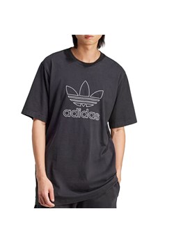 Koszulka adidas Originals Adicolor Outline Trefoil IU2347 - czarna ze sklepu streetstyle24.pl w kategorii T-shirty męskie - zdjęcie 172109315