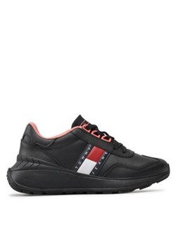 Tommy Jeans Sneakersy Retro Fashion Run EN0EN01977 Czarny ze sklepu MODIVO w kategorii Buty sportowe damskie - zdjęcie 172110929