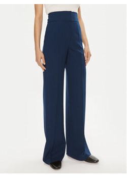 Hugo Spodnie materiałowe 50485638 Niebieski Regular Fit ze sklepu MODIVO w kategorii Spodnie damskie - zdjęcie 172110937