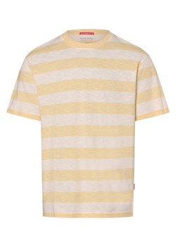 Jack & Jones Koszulka męska - JORAruba Mężczyźni Bawełna żółty w paski ze sklepu vangraaf w kategorii T-shirty męskie - zdjęcie 172111347