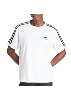 Koszulka adidas Originals 3-Stripes IR8051 - biała ze sklepu streetstyle24.pl w kategorii Bluzki damskie - zdjęcie 172111515