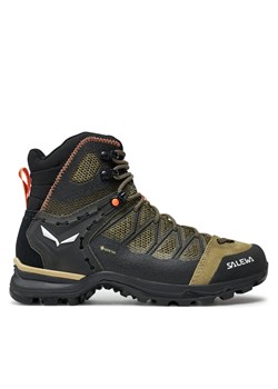 Trekkingi Salewa Ws Mtn Trainer Lite Mid Gtx GORE-TEX 61360 Brązowy ze sklepu eobuwie.pl w kategorii Buty trekkingowe damskie - zdjęcie 172112685