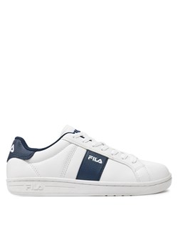 Sneakersy Fila Crosscourt Line Teens FFT0101 Biały ze sklepu eobuwie.pl w kategorii Trampki dziecięce - zdjęcie 172112687