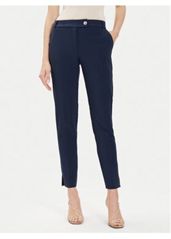 Rinascimento Spodnie materiałowe CFC0118281003 Granatowy Slim Fit ze sklepu MODIVO w kategorii Spodnie damskie - zdjęcie 172113015
