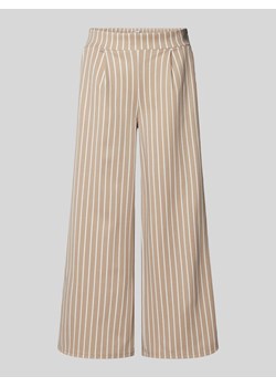 Spodnie materiałowe z szeroką,skróconą nogawką model ‘Kate’ ze sklepu Peek&Cloppenburg  w kategorii Spodnie damskie - zdjęcie 172115096