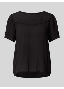 Bluzka z efektem marszczenia model ‘MENNY’ ze sklepu Peek&Cloppenburg  w kategorii Bluzki damskie - zdjęcie 172115167