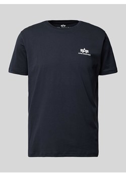 T-shirt z nadrukiem z logo model ‘BASIC’ ze sklepu Peek&Cloppenburg  w kategorii T-shirty męskie - zdjęcie 172115279