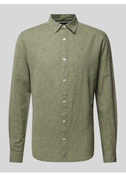 Koszula casualowa o kroju regular fit z kołnierzykiem typu kent model ‘CAIDENLS’ ze sklepu Peek&Cloppenburg  w kategorii Koszule męskie - zdjęcie 172115297