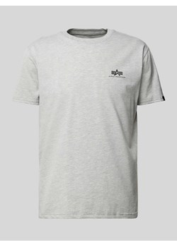 T-shirt z nadrukiem z logo model ‘BASIC’ ze sklepu Peek&Cloppenburg  w kategorii T-shirty męskie - zdjęcie 172115317