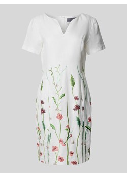 Sukienka o długości do kolan z dekoltem w serek ze sklepu Peek&Cloppenburg  w kategorii Sukienki - zdjęcie 172115527