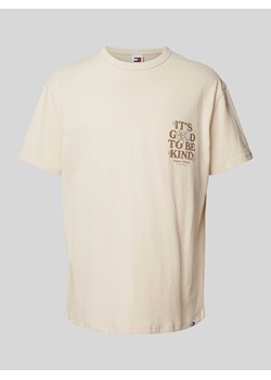T-shirt o kroju regular fit z nadrukiem z logo model ‘NOVELTY GRAPHIC’ ze sklepu Peek&Cloppenburg  w kategorii T-shirty męskie - zdjęcie 172115628