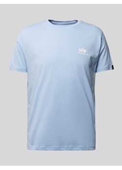 T-shirt z nadrukiem z logo model ‘BASIC’ ze sklepu Peek&Cloppenburg  w kategorii T-shirty męskie - zdjęcie 172115648