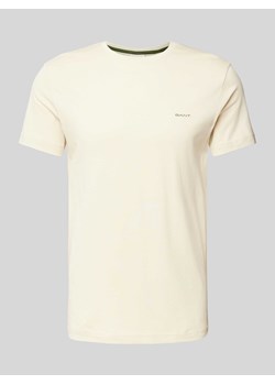 T-shirt z wyhaftowanym logo ze sklepu Peek&Cloppenburg  w kategorii T-shirty męskie - zdjęcie 172115788