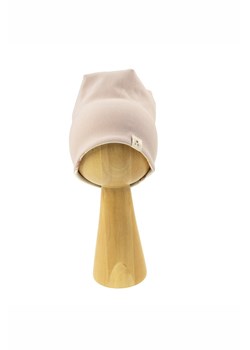 Czapka bawełniana dla dziewczynki w kolorze beżowym ze sklepu 5.10.15 w kategorii Czapki dziecięce - zdjęcie 172115868