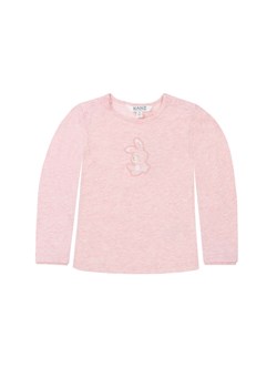 Dziecięca bluzka z długim rękawem różowa ze sklepu 5.10.15 w kategorii Kaftaniki i bluzki - zdjęcie 172115885
