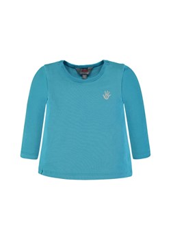 Dziewczęca bluzka z długim rękawem niebieska ze sklepu 5.10.15 w kategorii Kaftaniki i bluzki - zdjęcie 172115946