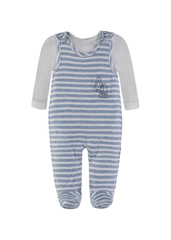 Chłopięce śpiochy + bluzka z długim rękawem szare ze sklepu 5.10.15 w kategorii Komplety niemowlęce - zdjęcie 172115969