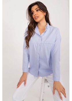 Casualowa koszula oversize jasno-niebieska ze sklepu 5.10.15 w kategorii Koszule damskie - zdjęcie 172115997