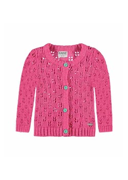 Sweter dziewczęcy rozpinany różowy ze sklepu 5.10.15 w kategorii Bluzy i swetry - zdjęcie 172116007