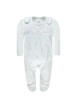 Dziewczęcy śpioch + bluzka z długim rękawem biały ze sklepu 5.10.15 w kategorii Komplety niemowlęce - zdjęcie 172116015