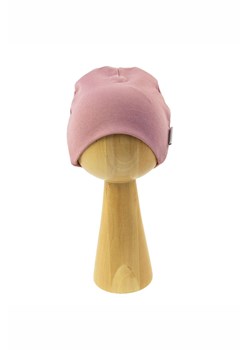 Czapka bawełniana w kolorze wrzosowym ze sklepu 5.10.15 w kategorii Czapki dziecięce - zdjęcie 172116019