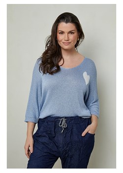 Curvy Lady Sweter w kolorze błękitnym ze sklepu Limango Polska w kategorii Swetry damskie - zdjęcie 172118476