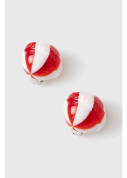 Fiorucci klipsy Red And White Mini Lollipop Earrings U01FPAJE145PT01RD02 ze sklepu PRM w kategorii Kolczyki - zdjęcie 172118766