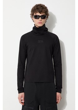 A.A. Spectrum longsleeve Arlington męski kolor czarny gładki 81241216 ze sklepu PRM w kategorii T-shirty męskie - zdjęcie 172118798