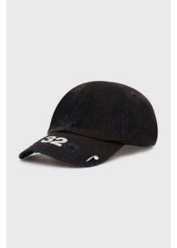 032C czapka z daszkiem bawełniana 'Multimedia' Cap kolor czarny z nadrukiem SS24-A-0020 ze sklepu PRM w kategorii Czapki z daszkiem męskie - zdjęcie 172118816